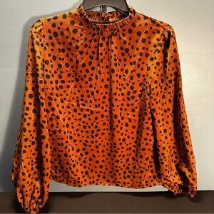 SHEIN Leopard Print Blouse